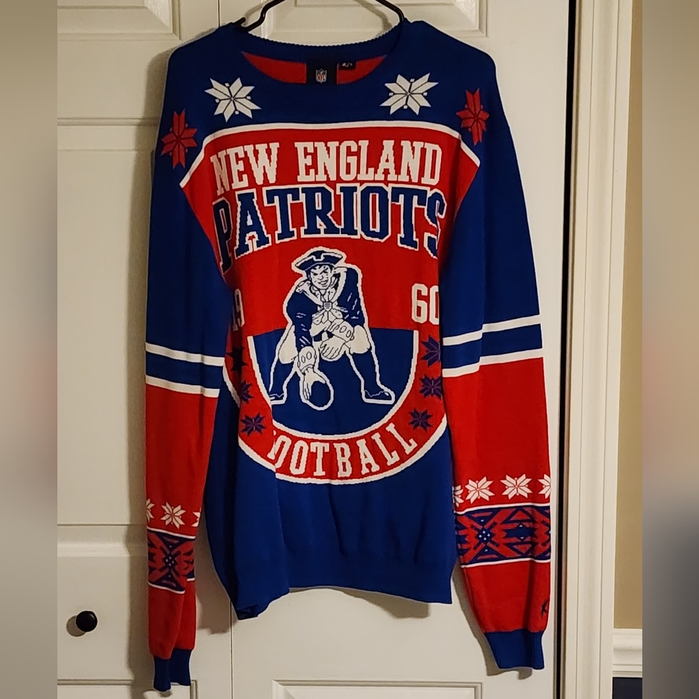 NFL New England Patriots Ugly Sweater